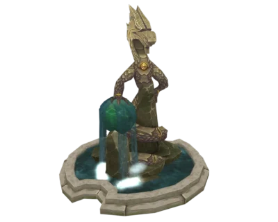 Jade Temple Dragon Fountain