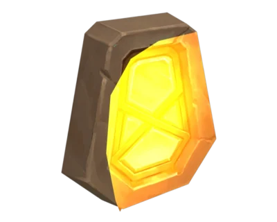 Octagonal Ochre Window