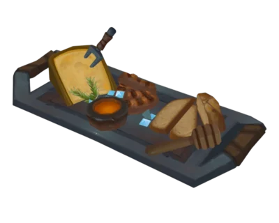 Dornische Stein- und Käseplatte