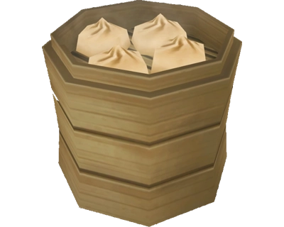 Mushanklößchenstapel