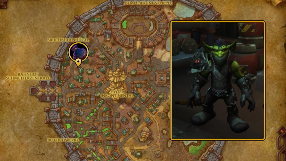 Bilgewasserkartell Karte