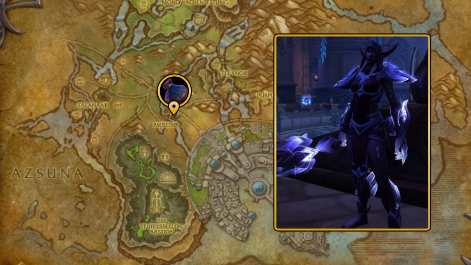 Die Nachtsüchtigen Karte