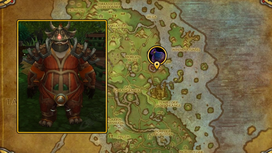 Orden der Wolkenschlange Karte