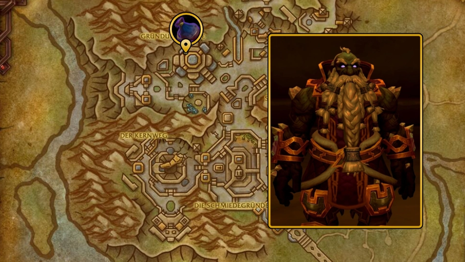 Rat von Dornogal Karte