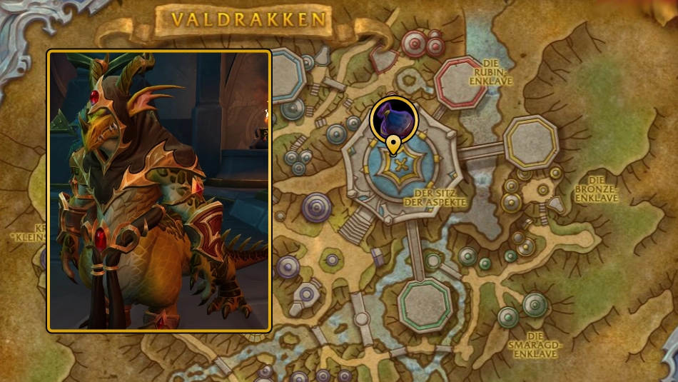 Valdrakkenabkommen Karte