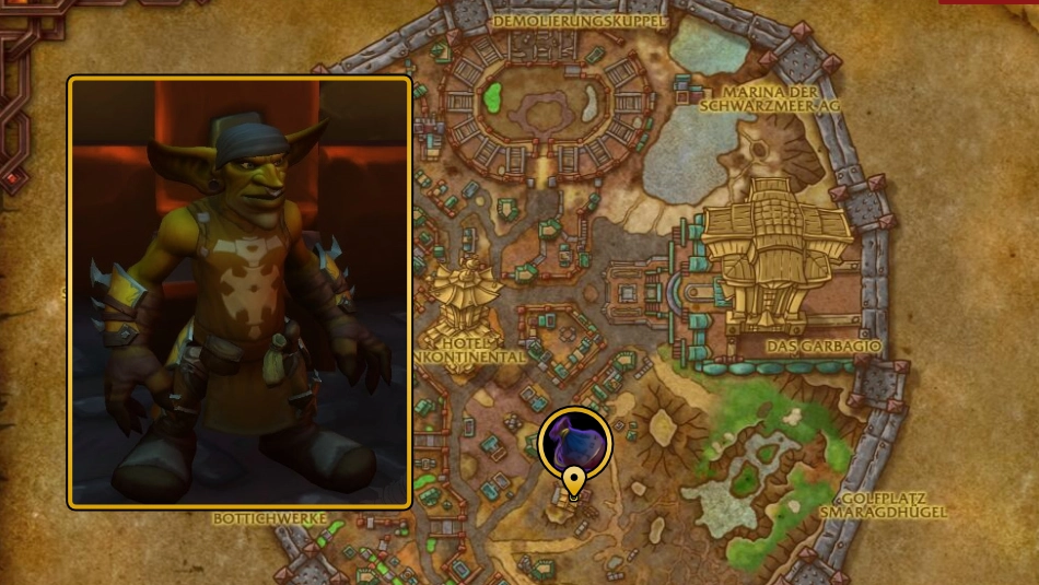 Bilgewasserkartell Karte