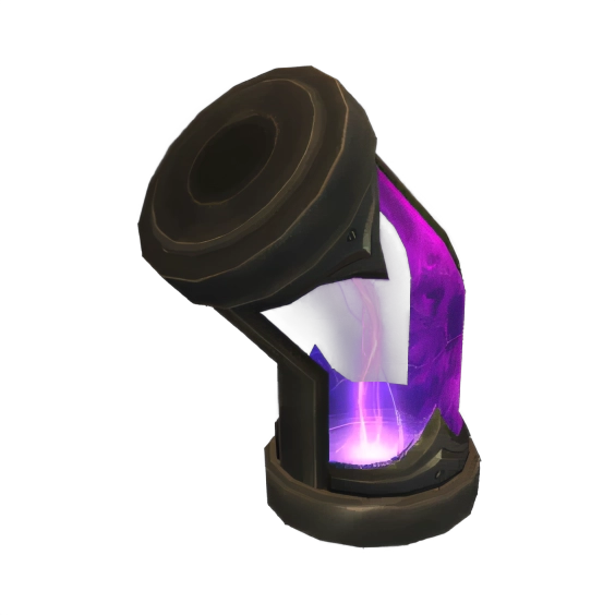 Exposed Angled Ethereal Pipe Segment