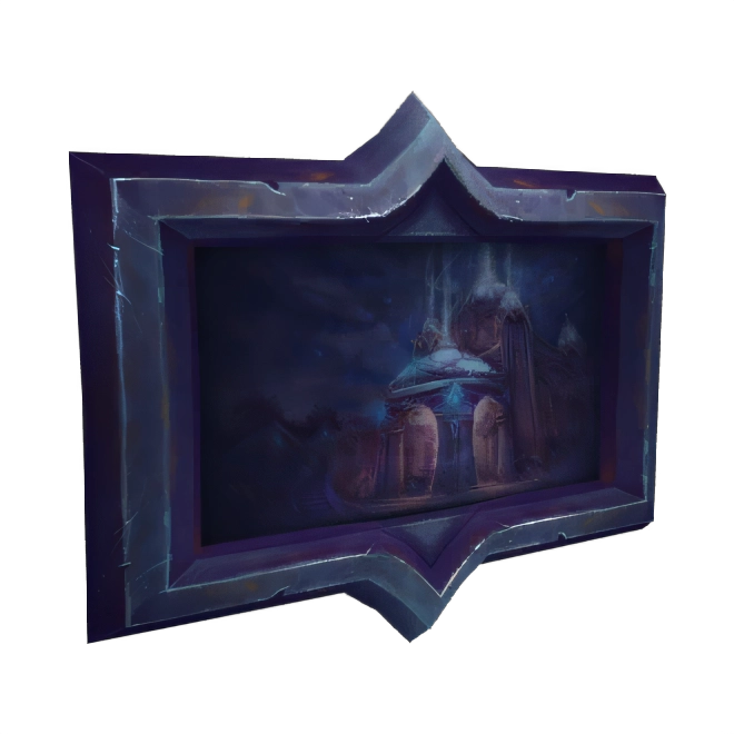 Night on the Jeweled Estate Painting