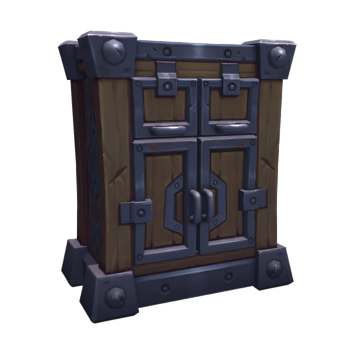 Ornate Dwarven Wardrobe