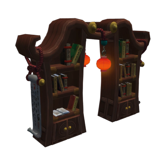 Pandaren Scholar's Bookcase