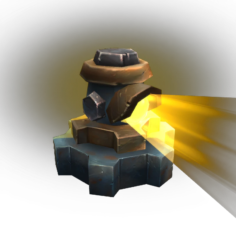 Small Emergency Warning Lamp