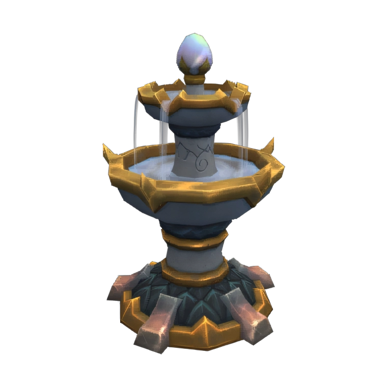 Valdrakken Garden Fountain